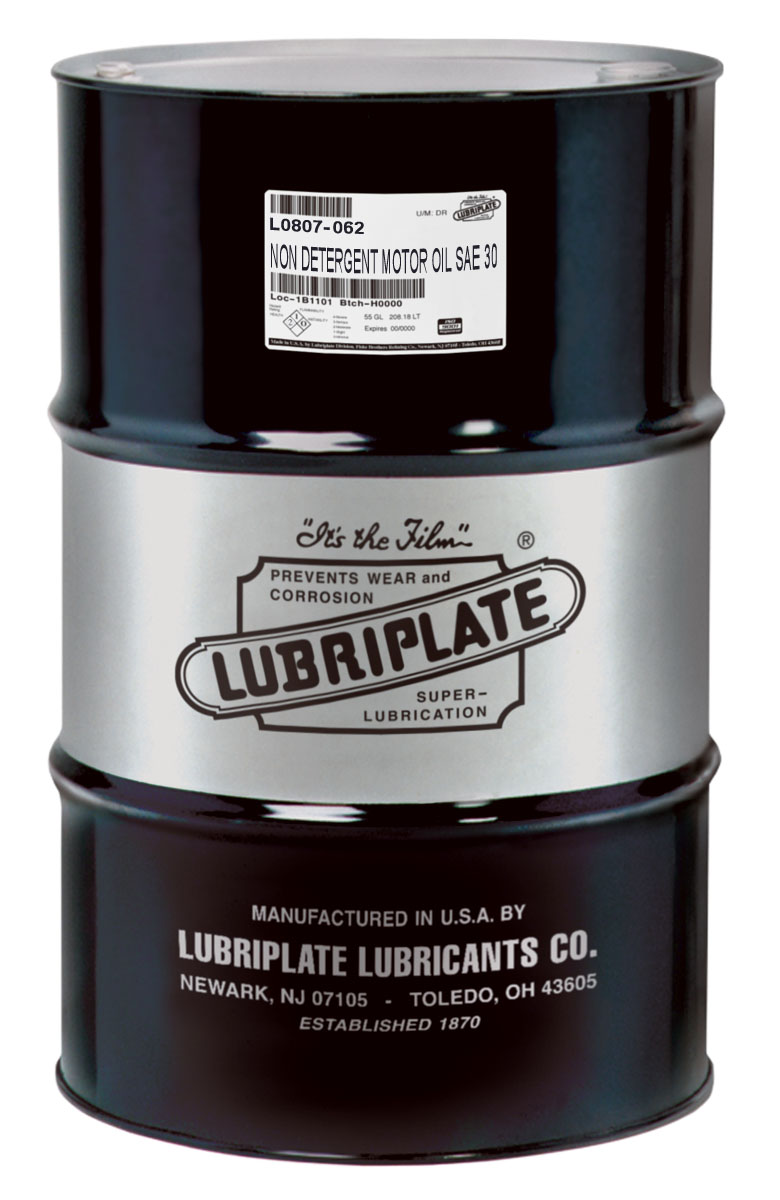Non Detergent 30 Lubriplate Lubricants Co