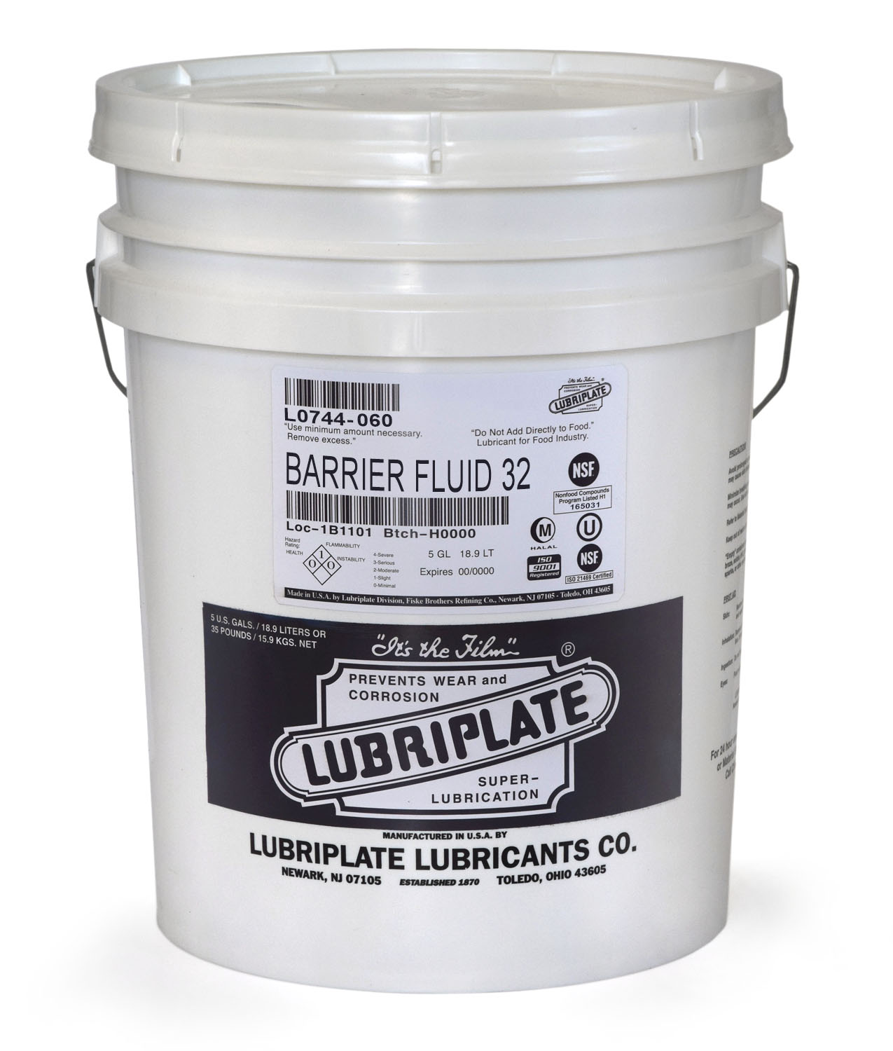 List | Lubriplate Lubricants Co.