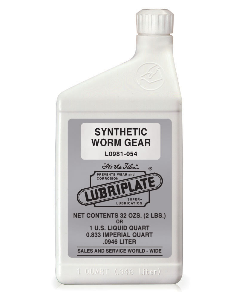 L0981-054 - SYN WORM GEAR LUBE, 12/1 QTS