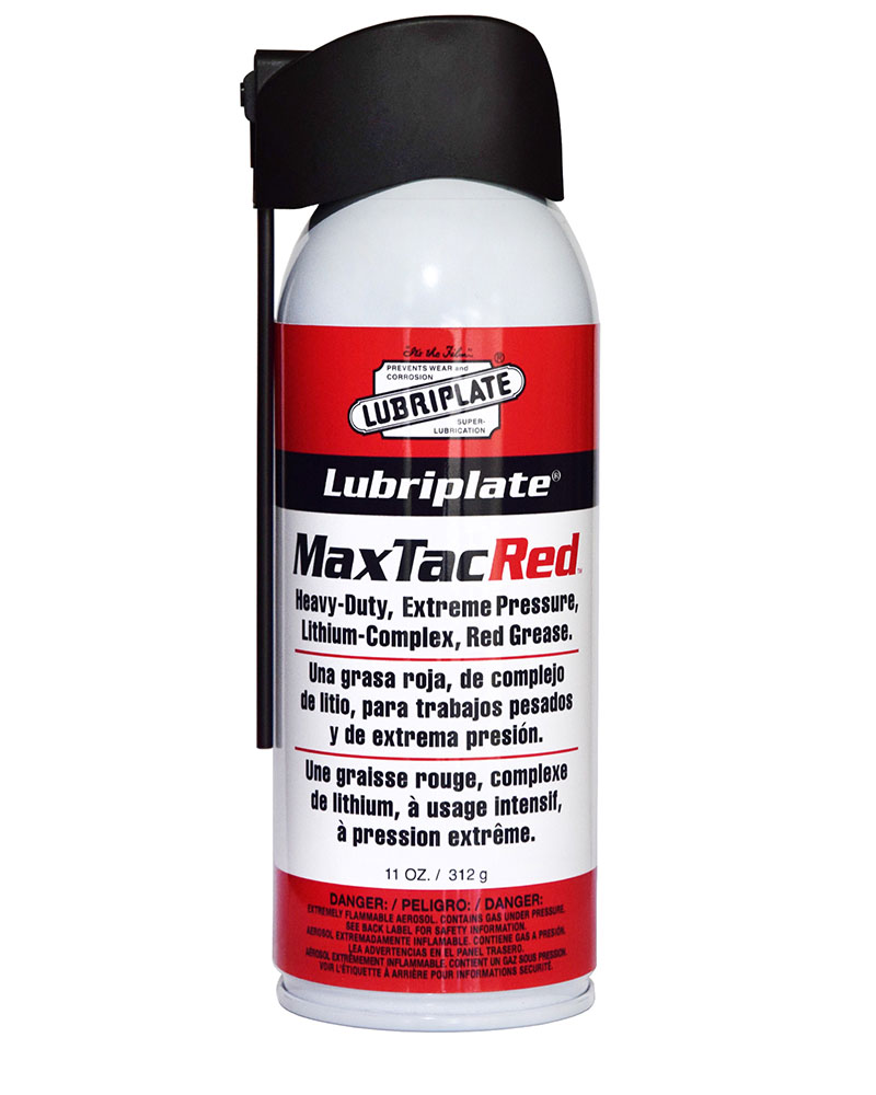 L0168-063 - MAX TAC RED, 12/11 OZ SPRAY