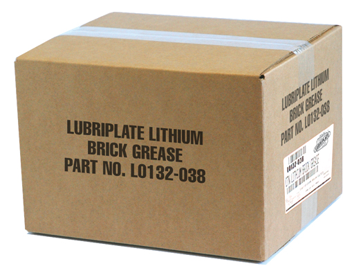 L0132-038 - LITHIUM BRICK GREASE, 12/BRICKS